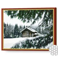Мозайка Art Galery Premium Casuța iarna / photo 2