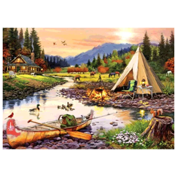 Puzzle Art Puzzle Camp Friends 15+/ Количество деталей: 3000 photo 2