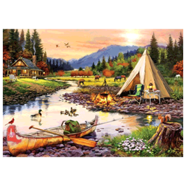 Puzzle Art Puzzle Camp Friends 15+/ Количество деталей: 3000 photo 2