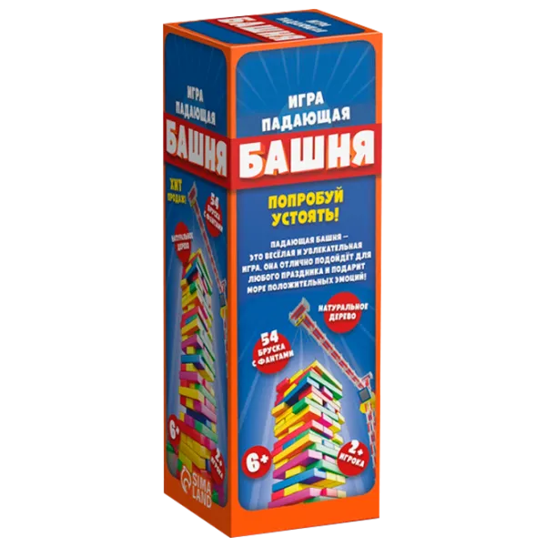 Joc de masă Las Igras Jenga. Incearca sa rezisti 6+/ Dezvoltare photo 1 Joc de masă Las Igras Jenga. Incearca sa rezisti 6+/ Dezvoltare photo 1