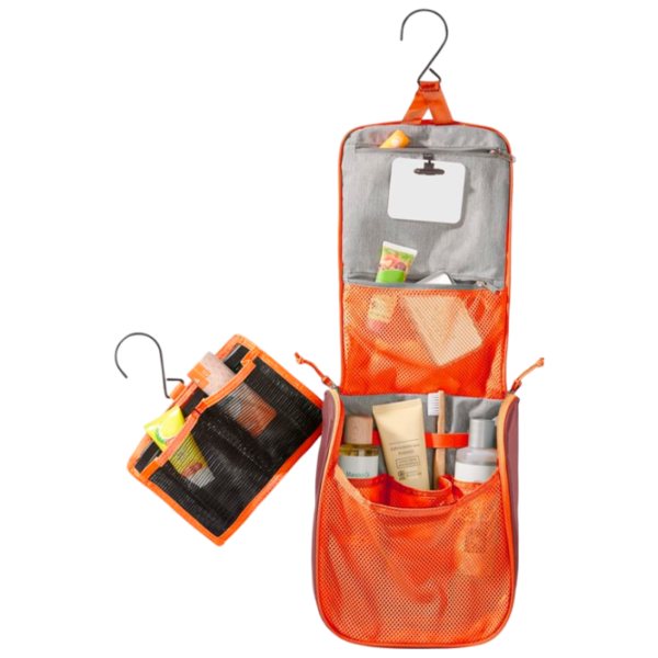 Гигиеническая сумка Deuter Wash Center II Оранжевый / Nailon photo 2 Гигиеническая сумка Deuter Wash Center II Оранжевый / Nailon photo 2