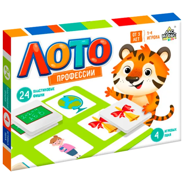 Настольная игра Las Igras Lotto Professions 3+/ Развитие photo 1