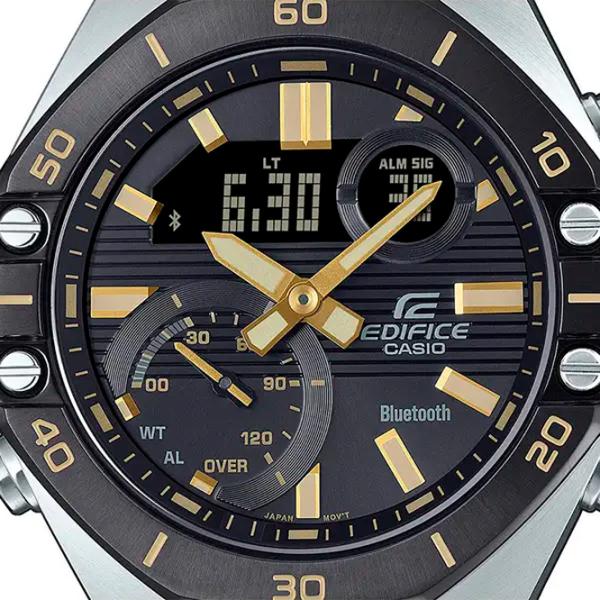 Ceas de mână pentru bărbați Casio ECB-10DB-1A9EF Cuarț / 49 mm photo 2