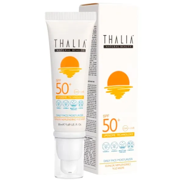 Солнцезащитный крем Thalia Daily Face Moisturizer Белый / 0.05л photo 1