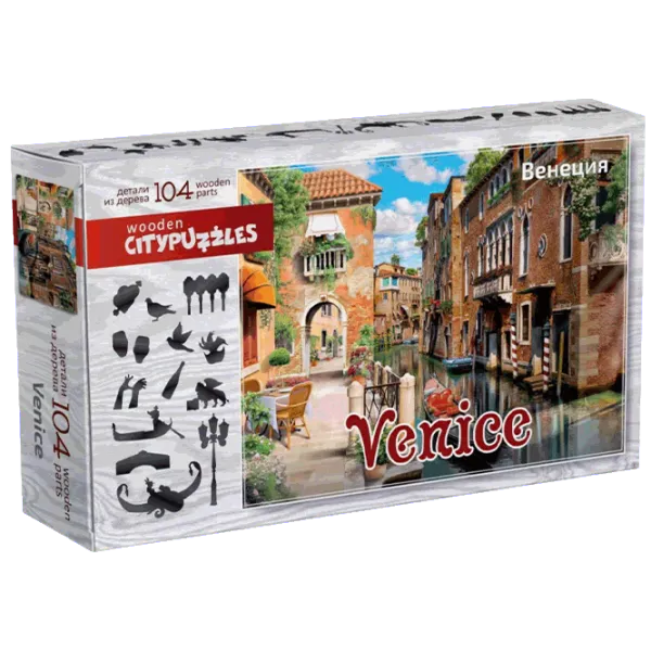 Puzzle Citypuzzles Venice 6+/ Numărul de piese: 108 photo 2