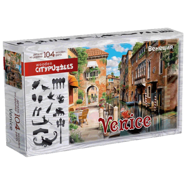 Puzzle Citypuzzles Venice 6+/ Numărul de piese: 108 photo 2