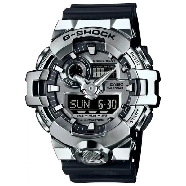 Ceas de mână pentru bărbați Casio GM-700-1AER Cuarț / 53 mm photo 1