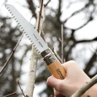 Cuțit Opinel Saw Beech Nr. 12 Camping / Oțel inoxidabil photo 2