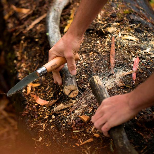 Нож Opinel Saw Beech Nr. 12 кемпинговый / нержавеющая сталь photo 4
