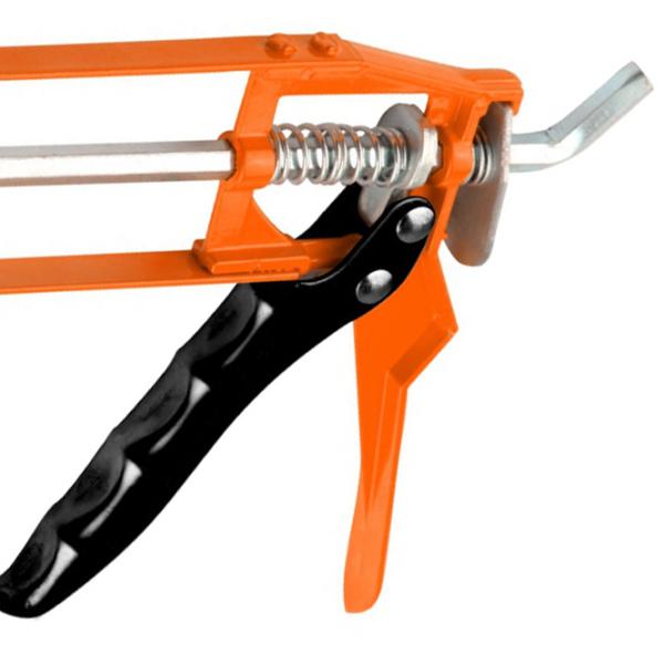 Pistol pentru silicon Wokin 361009 Orange photo 2