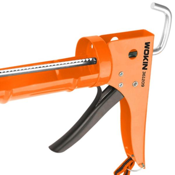 Pistol pentru silicon Wokin 361409 Orange photo 2