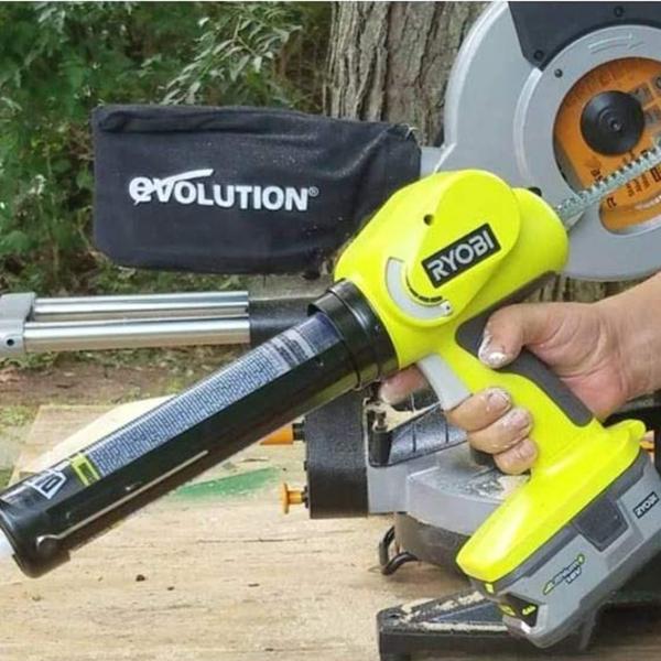 Pistol pentru silicon Ryobi CCG1801MHG Green photo 5