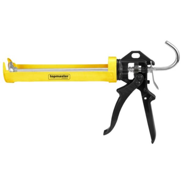 Pistol pentru silicon Topmaster 492002 Yelow photo 1