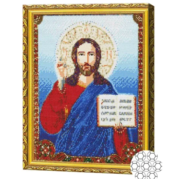Mozaic Art Galery Premium Isus Pantocrator  /  photo 2 Mozaic Art Galery Premium Isus Pantocrator  /  photo 2