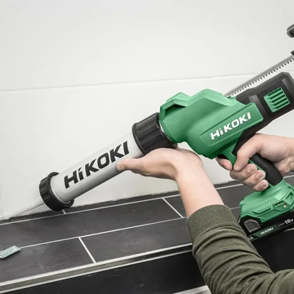 Pistol pentru silicon Hikoki AC18DAWQZ Green photo 4
