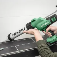 Pistol pentru silicon Hikoki AC18DAWQZ Green photo 4