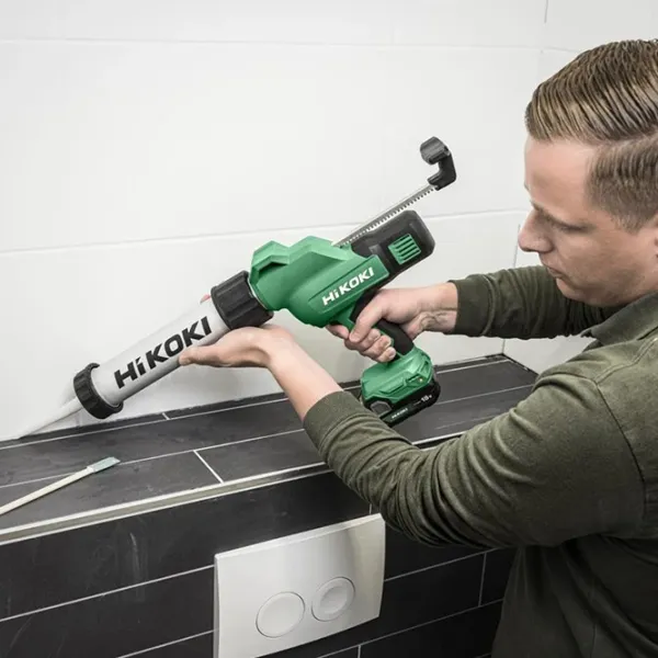 Pistol pentru silicon Hikoki AC18DAWQZ Green photo 5