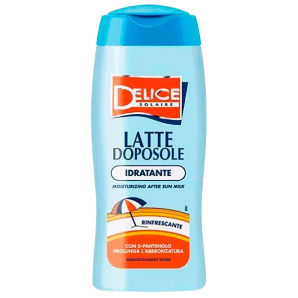 Солнцезащитный крем Delice Solaire Moisturizing Milk Синий / 0.25л photo 1