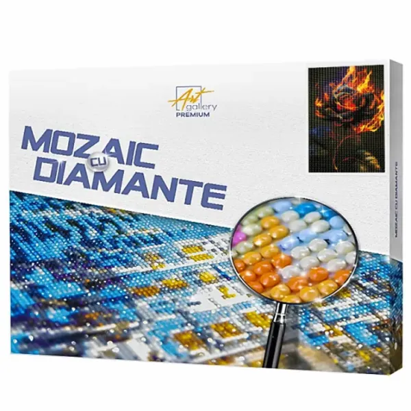 Мозайка Art Galery Premium Trandafir in flăcări  /  photo 1 Мозайка Art Galery Premium Trandafir in flăcări  /  photo 1