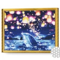 Mozaic Art Galery Premium Delfin si luminițe / photo 2
