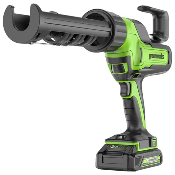 Pistol pentru silicon Greenworks G24CG Black photo 1