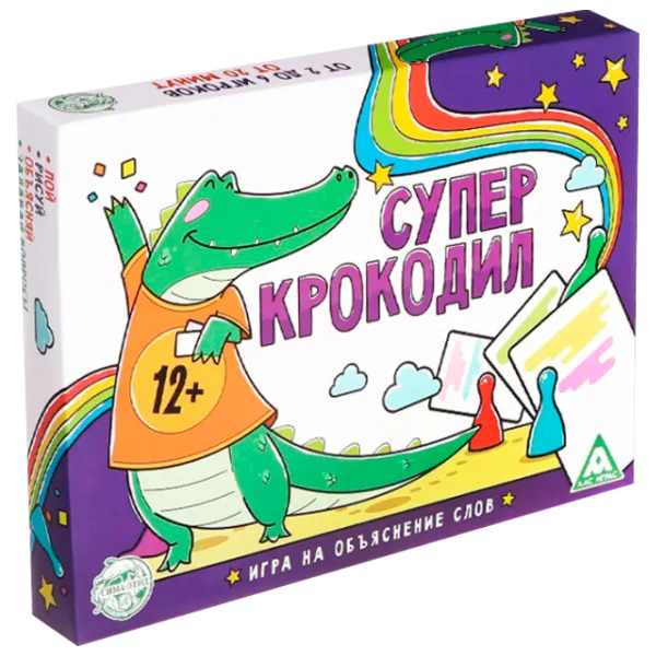 Настольная игра Las Igras Супер крокодил 12+/ Развитие photo 1