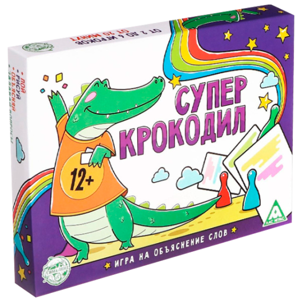 Настольная игра Las Igras Супер крокодил 12+/ Развитие photo 1