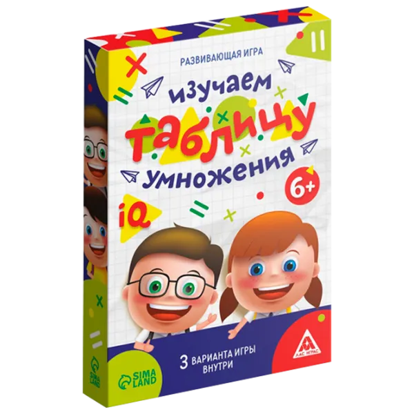 Настольная игра Las Igras Изучаем таблицу умножения» 6+/ Развитие photo 1