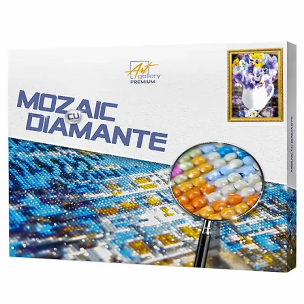 Мозайка Art Galery Premium Buchețel de panseluțe  /  photo 1
