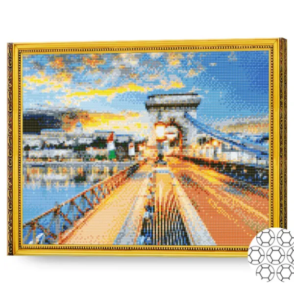Mozaic Art Galery Premium Podul seara   /  photo 2
