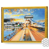 Mozaic Art Galery Premium Podul seara / photo 2