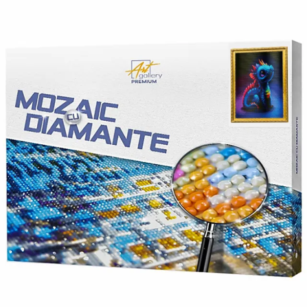Mozaic Art Galery Premium Dragon neon   /  photo 1 Mozaic Art Galery Premium Dragon neon   /  photo 1