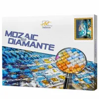 Мозайка Art Galery Premium Aurora boreală in munți  / 