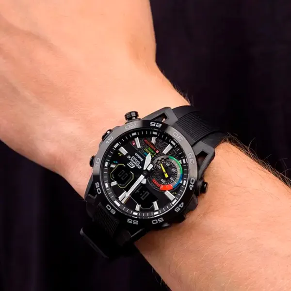 Наручные часы для мужчин Casio ECB-40MP-1AEF Кварцевый / 48 мм photo 3