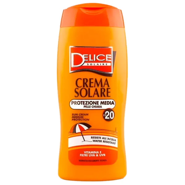 Солнцезащитный крем Delice Solaire Sun Protection Cream Оранжевый / 0.25л photo 1