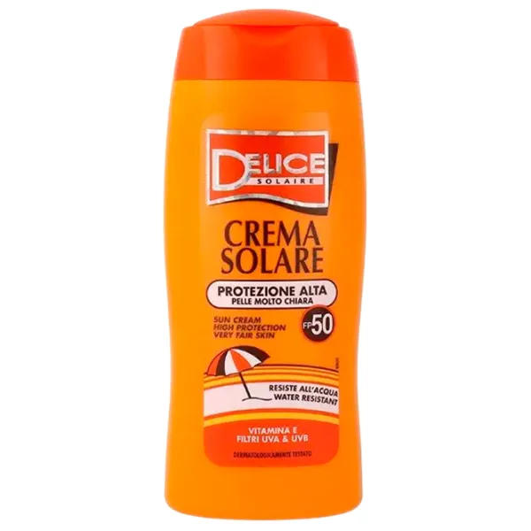 Солнцезащитный крем Delice Solaire Sun Protection Cream Оранжевый / 0.25л photo 1