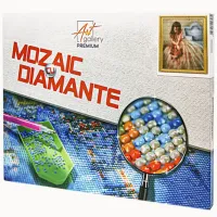 Mozaic New World Fată cu un buchet  / 