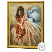Mozaic New World Fată cu un buchet / photo 2