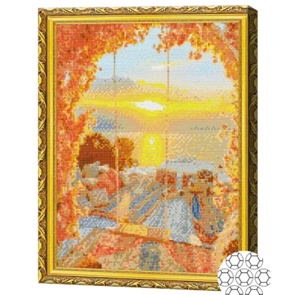 Мозайка Art Galery Premium Răsărit la lac  /  photo 2