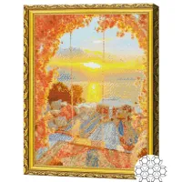 Mozaic Art Galery Premium Răsărit la lac / photo 2