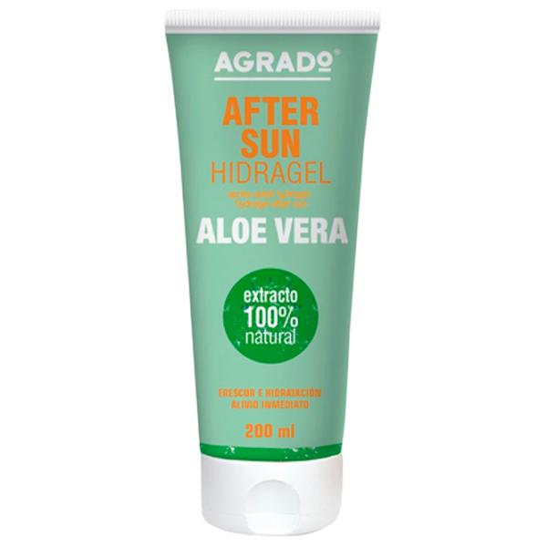 Cremă de protecție solară Agrado After Sun Hidragel Aloe Vera Green / 0.2l photo 1 Cremă de protecție solară Agrado After Sun Hidragel Aloe Vera Green / 0.2l photo 1