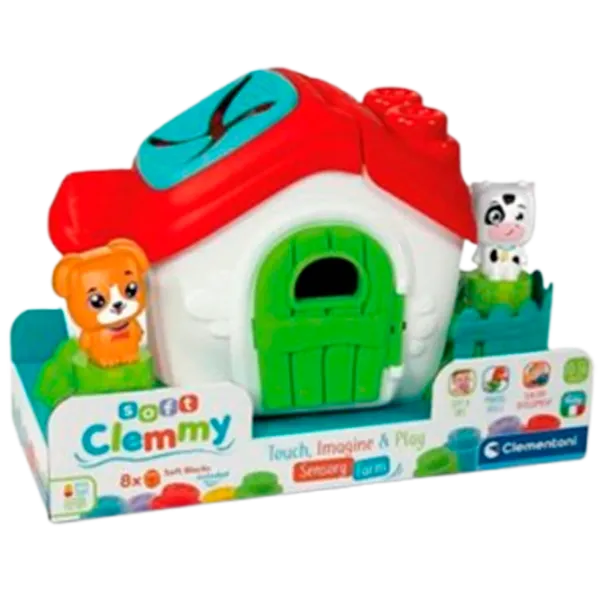 Конструктор Clementoni Домик Фигуры/ Разноцветный photo 1