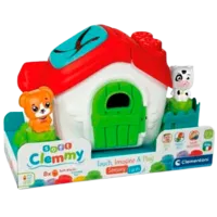 Конструктор Clementoni Домик Фигуры/ Разноцветный