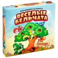 Настольная игра Las Igras Весёлые бельчата 6+/ Развитие