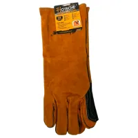 Перчатки сварочные Hoteche 433116 Коричневый