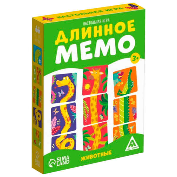 Настольная игра Las Igras Длинное мемо 3+/ Развитие photo 1