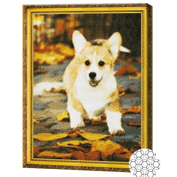 Mozaic Art Galery Premium Corghi drăguț  /  photo 2