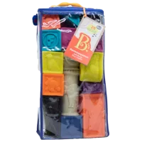 Конструктор Battat Cенсорные кубики  Кубик/ Разноцветный