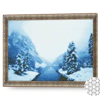 Мозайка Art Galery Premium Ceață in munți / photo 2