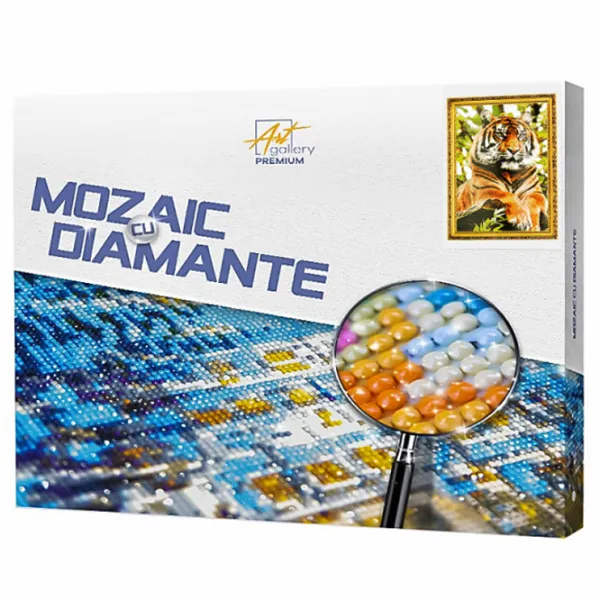 Mozaic Art Galery Premium Tigru maiestuos   /  photo 1 Mozaic Art Galery Premium Tigru maiestuos   /  photo 1